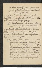 Nachlass Franz Steindachner, Liste (zu Inv.Nr. 537.01) von Prinzessin Therese von Bayern an Franz Steindachner, Inv.Nr. 537.06, Seite 10